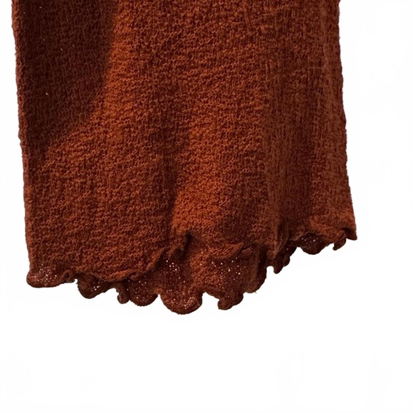 Madewell Elegant Rust Long Sleeve Top - size S - Picture 2 of 6